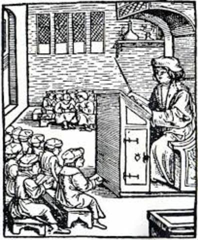 Escuela monástica de Occidente.