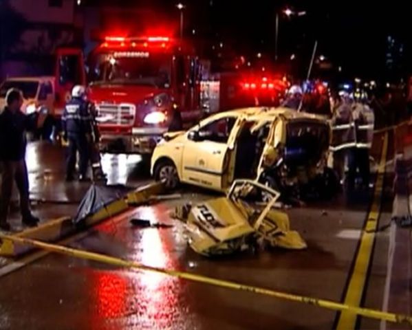 Accidente de tránsito causado por Fabio Salamanca