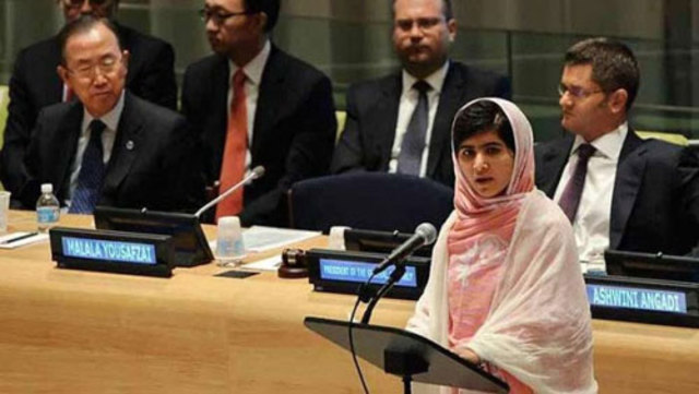 Asks Malala education worldwide