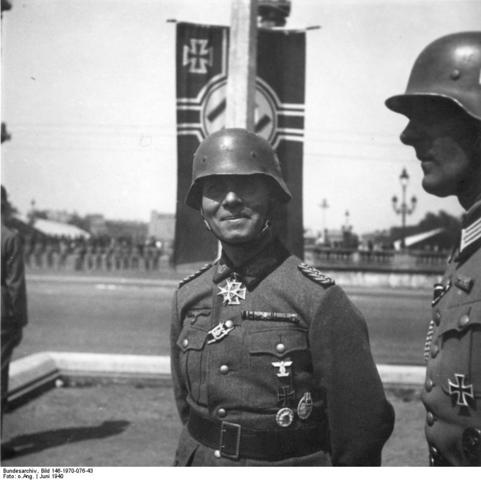 Erwin Rommel is promoted to the rank of Generalmajor