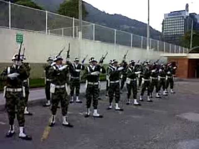 entrada al  ejercito