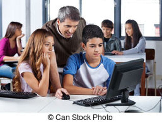 Mi primera clase de informática