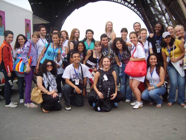 Seleccionada por Lions Club de France para participar en los Centres Internationaux Francophones