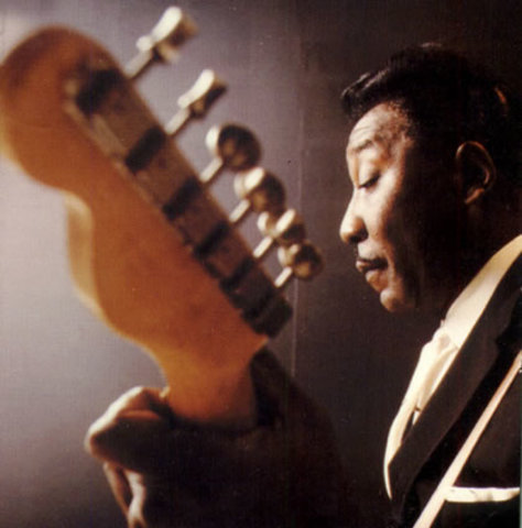 Muddy Waters and his Electric Guitar