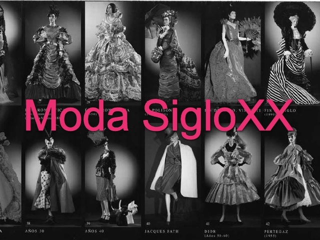 Historia de la moda en la industria del vestido