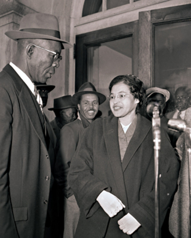 Rosa Parks becomes secretary of NAACP.