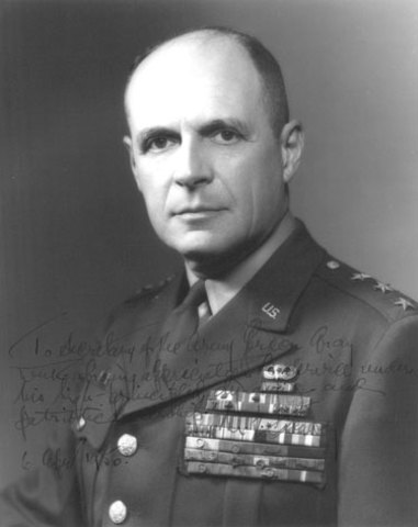 Douglas MacArthur replaced