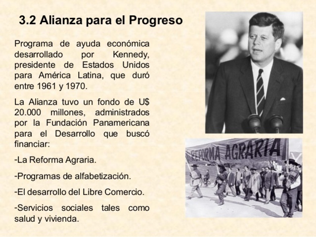Inicio de la Alianza para el progreso