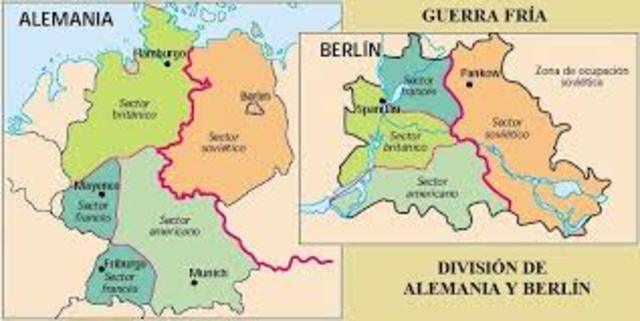 Divisió de les 2 Alemanyes