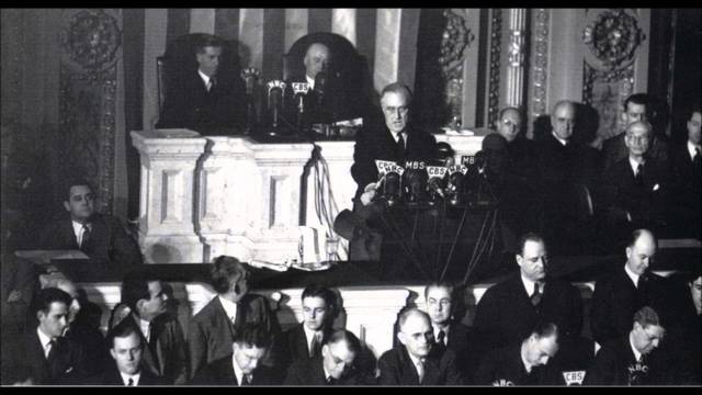 Britain and US declare war on Japan