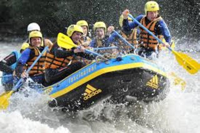 Rafting primer deportes extremo