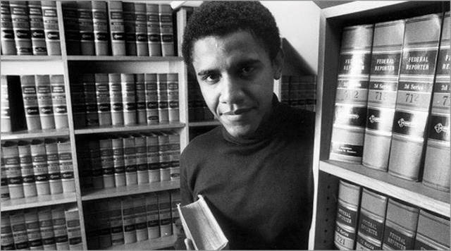 Obama becomes president of Harvard Review