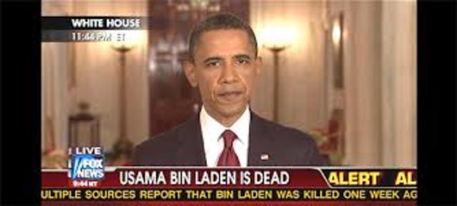 Obama Announces Osama Bin Laden's death