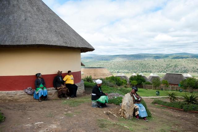 Rolihlahla Mandela was born