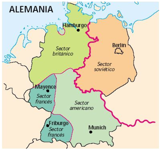 Divisió de les 2 alemanyes