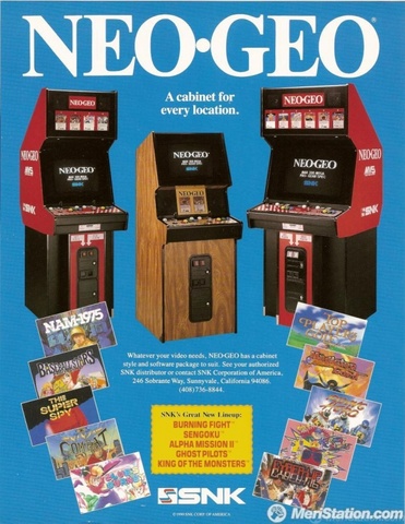Neo Geo Advanced Entertainment System de SNK