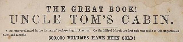 Uncle Tom's Cabin Published