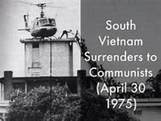 South Vietnam Surrenders