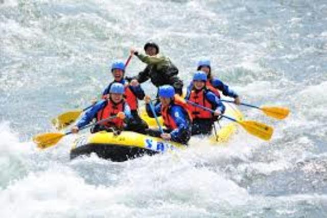 rafting