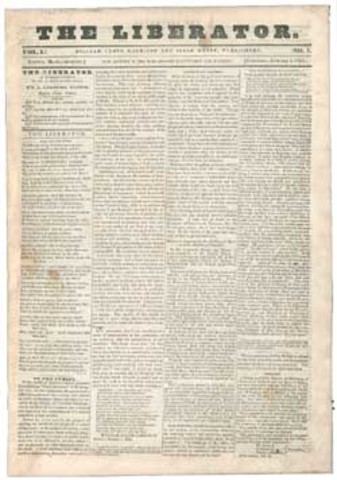 First Issue of the LIberator