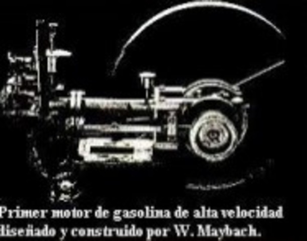 Primer motor de gasolina de alt velocidad