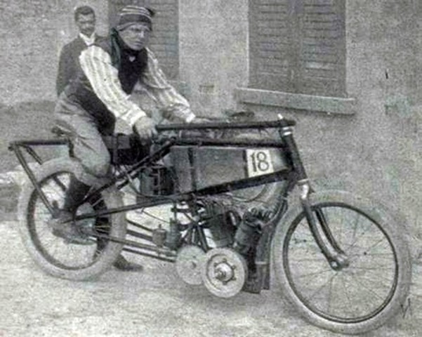 la primera motocicleta