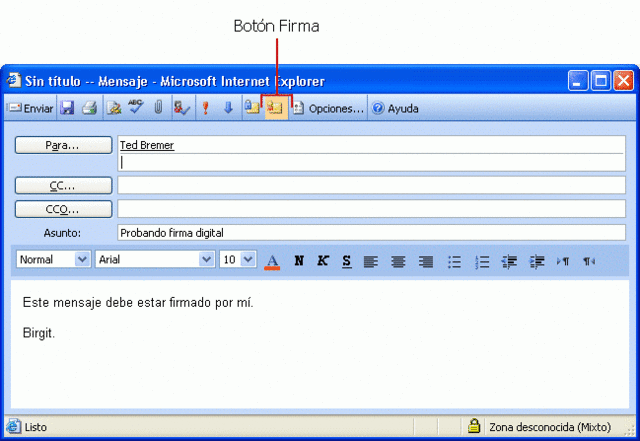 Frederic se comunica con Roland