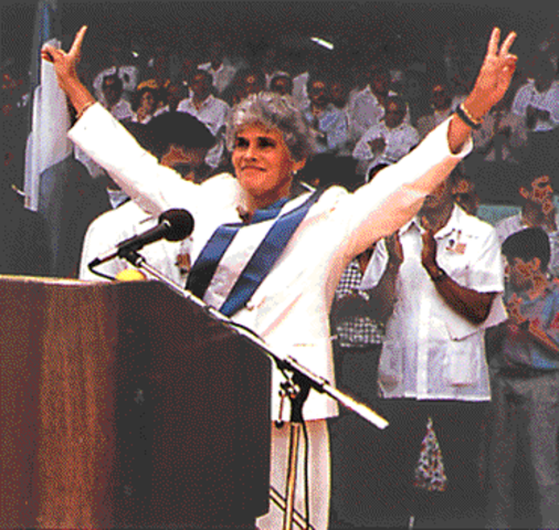 Gobierno de Violeta Barrios de Chamorro