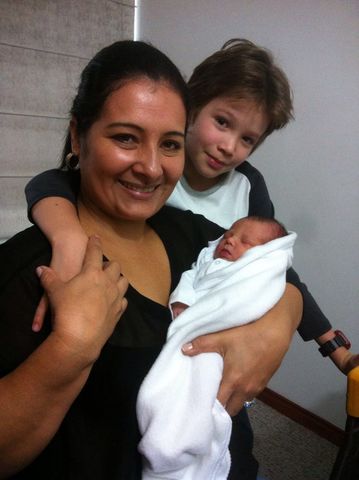 nacimiento de mi prima