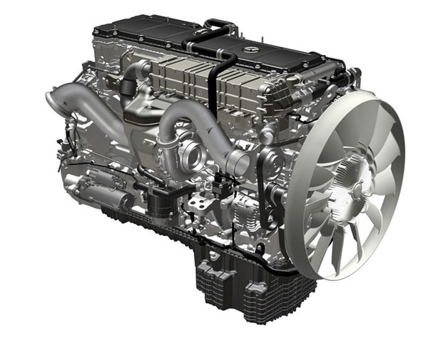 el primer motor de seis cilindros,