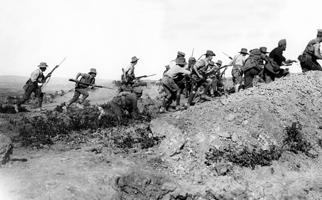 Battle of Gallipoli begins (Neha)