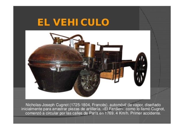 Automovil auto propulsado a vapor