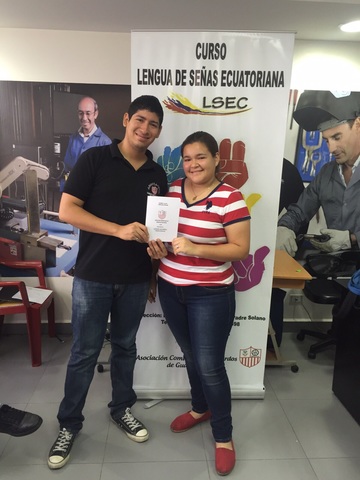 Termino del modulo 1 (Lenguaje de señas)