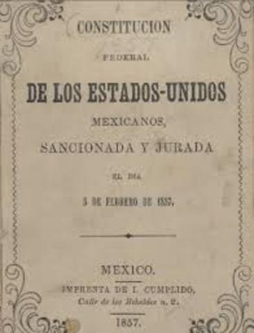 Leyes de Reforma y Constitucion de 1857