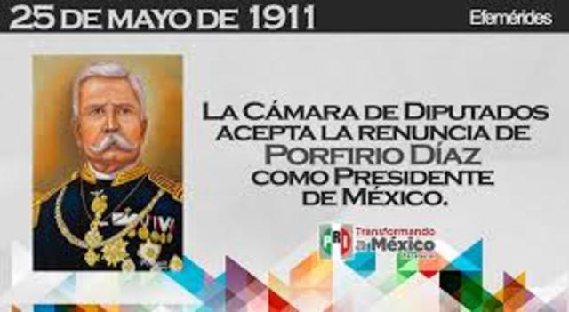 Porfirio Díaz derrotado