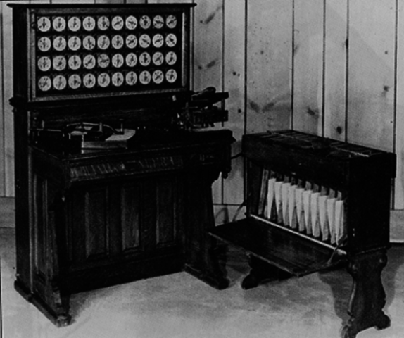 MAQUINA TABULADORA DE  HOLLERITH