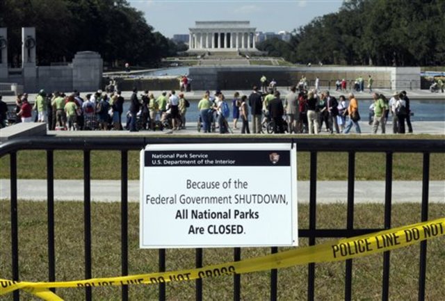 Anti war government shutdown