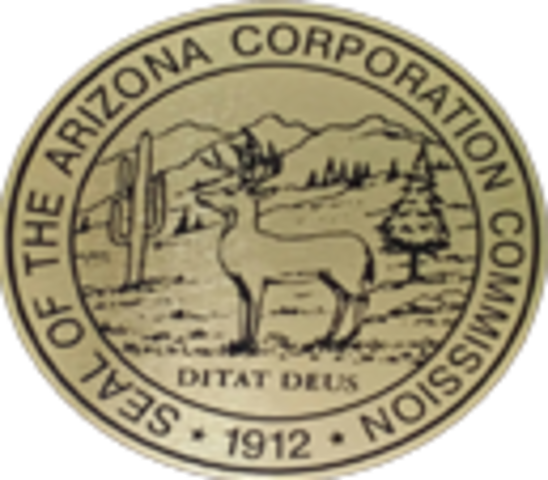 approved by the Arizona Corporation Commission