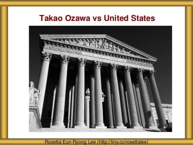 Ozawa vs. United States