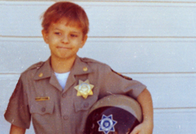 Chris' wish of being a police officer was fulfilled by ADPS Officers and that inspired them to create Make A Wish