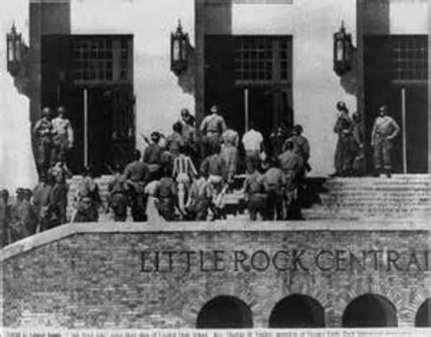 Events at Little Rock, Arkansas