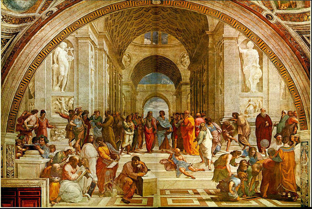 Raphael Paints "School of Athens"