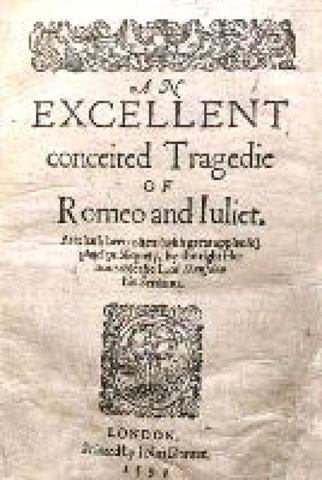 Shakespeare's "Romeo and Juliet" was first performed