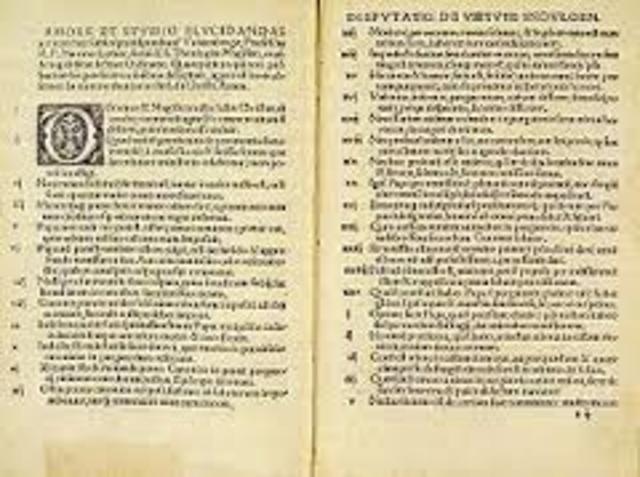 Luther's 95 Theses