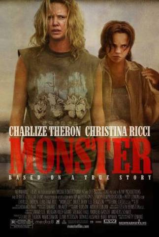 "Monster" is released, based on Aileen Wuornos.