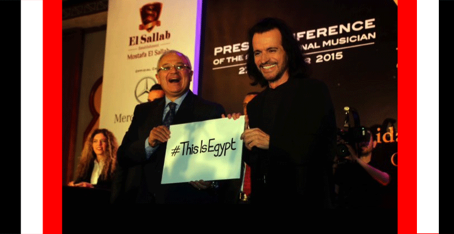 Yanni live at the Great Pyramids of Giza