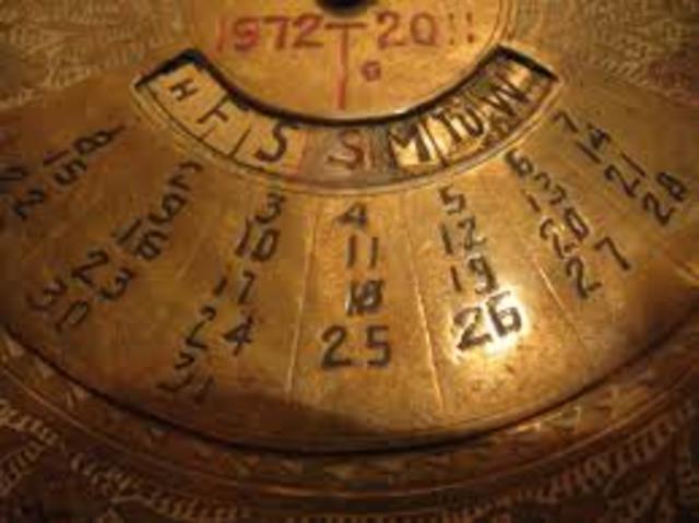 El calendario ( Año 800 a.c)