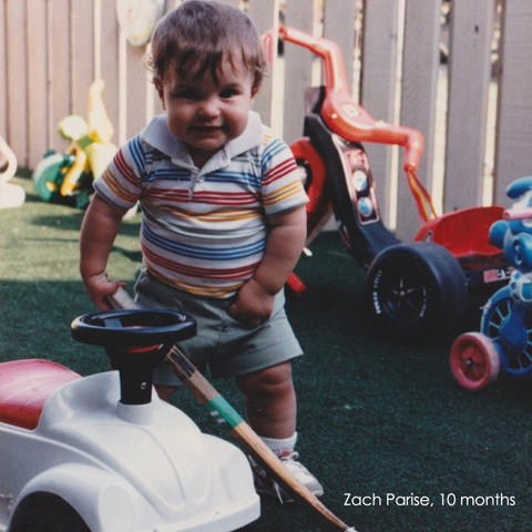 Zachary Justin Parise is born