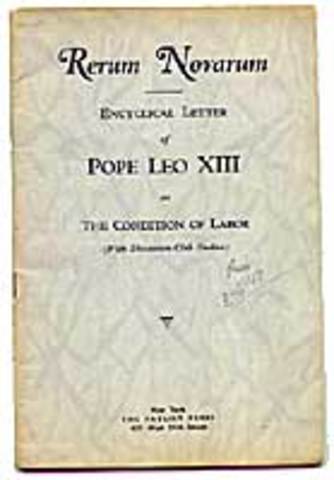Rerum novarum (RN) - De las Cosas Nuevas - Papa León XIII
