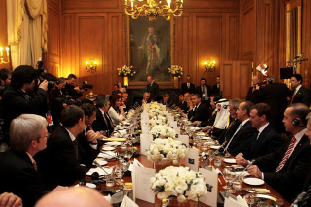 La cena y el comienzo